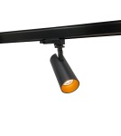 Lampy do szynoprzewodów 3 fazowych - YASKR Reflektor do szynoprzewdów 3F Luba 1xLED czarny TRA0103-BK 12.5 cm Czarny - product 4