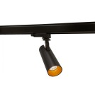 Lampy do szynoprzewodów 3 fazowych - YASKR Reflektor do szynoprzewdów 3F Luba 1xLED czarny TRA0103-BK 12.5 cm Czarny - product 6