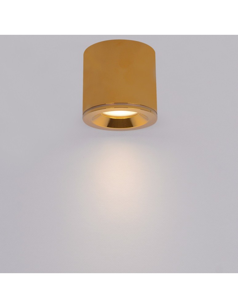 YASKR Tubka Luna 1xGU10 złota IP65 CL0103-GD  Złoty