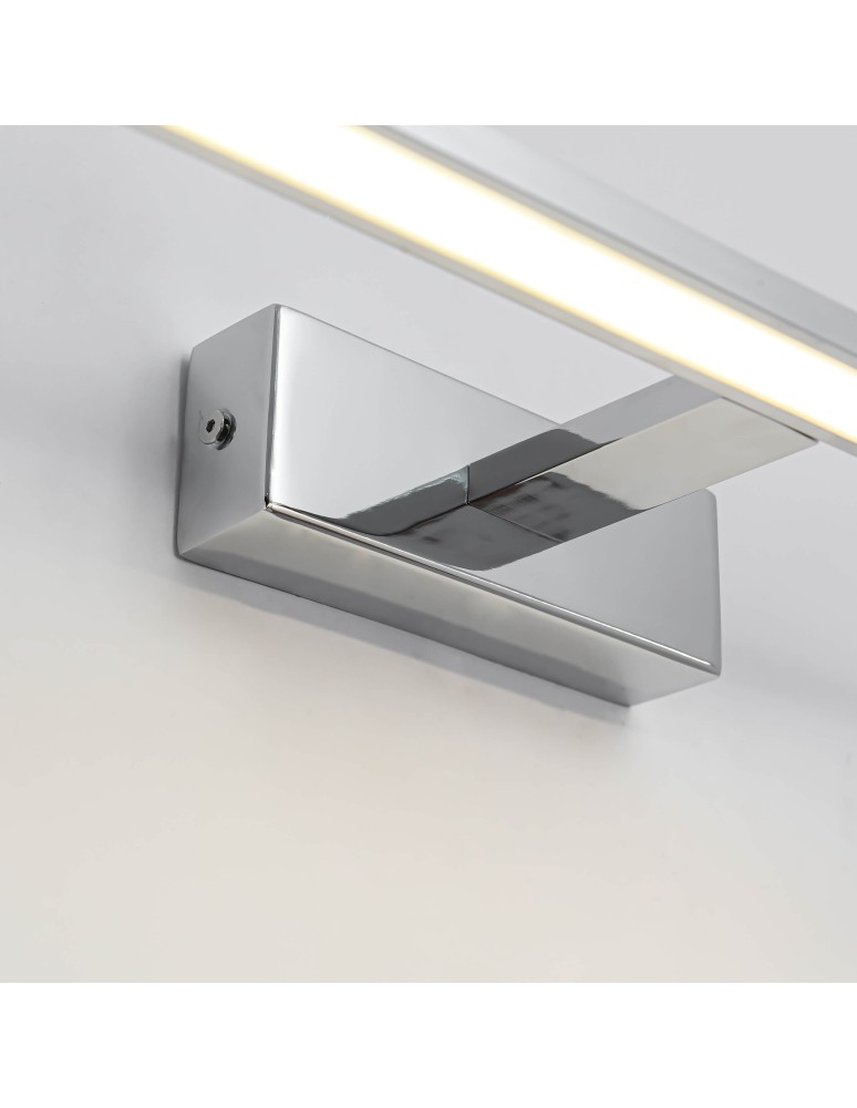 Light Prestige Isla kinkiet chrom sredni IP44 CCT (zmienna barwa 3000/4000/6500K) LED chrom GS-LWB-12W CH CCT