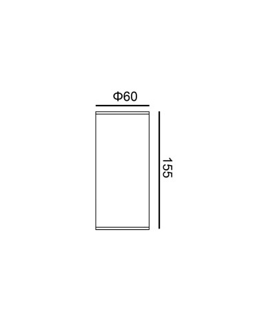 Italux Rima 3K Zewnętrzna Wisząca Czarny piaskowany IP54 1xLED 10W 3000K OPN-3021B-3K - product 2