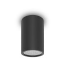 Lampy zewnętrzne sufitowe - Italux Rima 4K Zewnętrzna Wisząca Czarny piaskowany IP54 1xLED 15W 4000K OPN-3064-4K - product 1