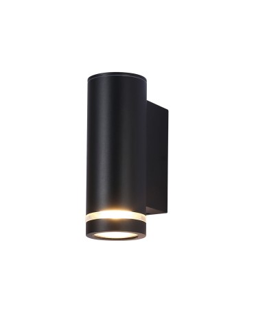 Italux Fondo 4K Zewnętrzna Ścienna Czarny piaskowany IP54 1xLED 10W 4000K OWL-2067-1-4K