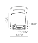 Lampy podtynkowe okrągłe - Aqform RING 111 230V wpuszczany 37162-0000-U8-PH - product 2