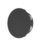 Kinkiety zewnętrzne - Italux Macba Zewnętrzna Ścienna Czarny piaskowany IP54 1xLED 8W 3000K OWL-6031-8-3K - product 1