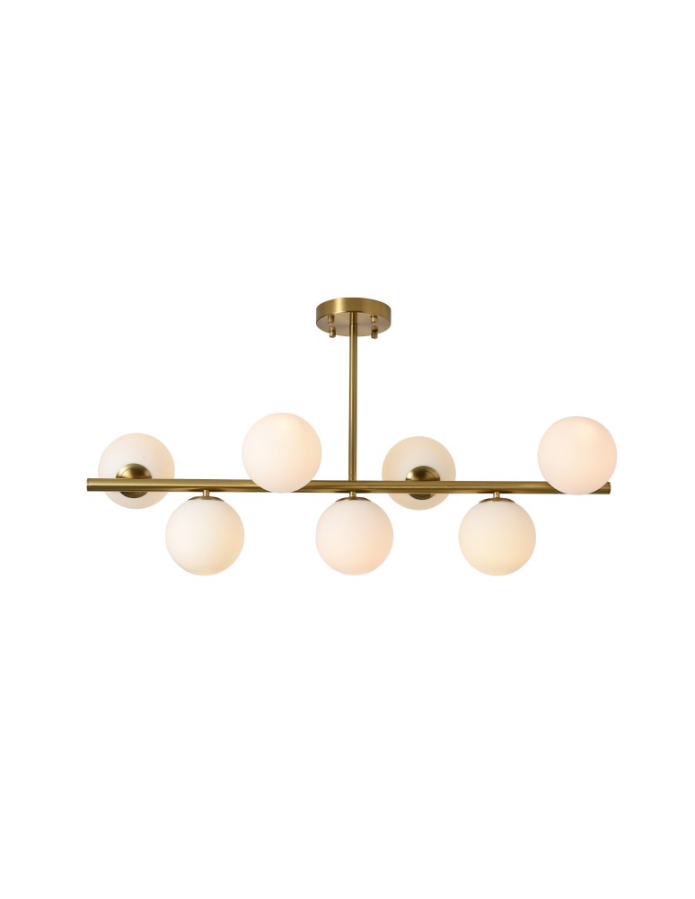 YASKR Lampa Sufitowa Bolti 7xE14 złota PLC0104-GD 101 cm YASKR Lampa Sufitowa Bolti 7xE14 złota PLC0104-GD 101 cm