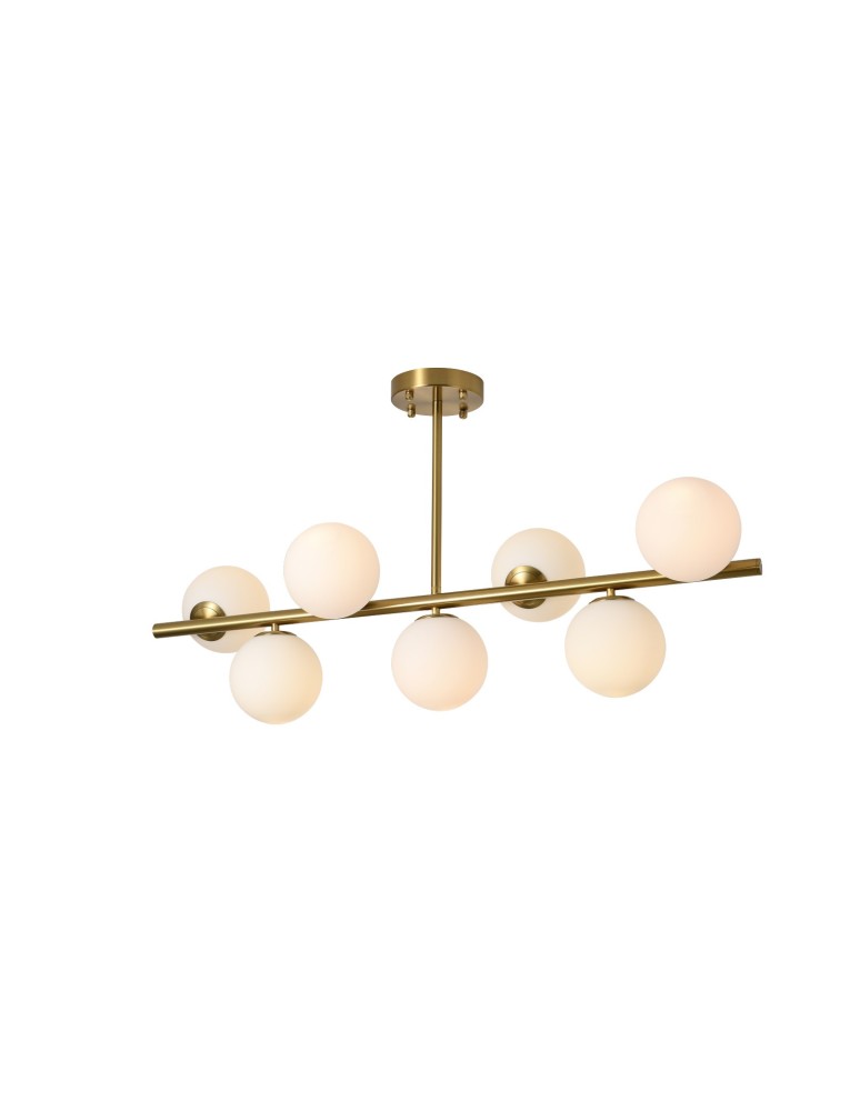 YASKR Lampa Sufitowa Bolti 7xE14 złota PLC0104-GD 101 cm YASKR Lampa Sufitowa Bolti 7xE14 złota PLC0104-GD 101 cm