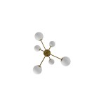 Lampy wiszące kule - YASKR Lampa Sufitowa Bolti 6xG9 złota PLC0103-GD   - product 3