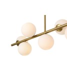 YASKR Lampa Sufitowa Bolti 7xE14 złota PLC0104-GD 101 cm YASKR Lampa Sufitowa Bolti 7xE14 złota PLC0104-GD 101 cm