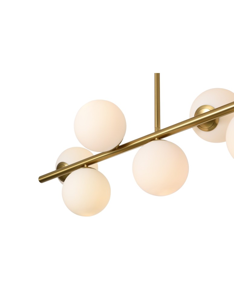 YASKR Lampa Sufitowa Bolti 7xE14 złota PLC0104-GD 101 cm YASKR Lampa Sufitowa Bolti 7xE14 złota PLC0104-GD 101 cm