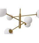 Lampy wiszące kule - YASKR Lampa Sufitowa Bolti 6xG9 złota PLC0103-GD   - product 4