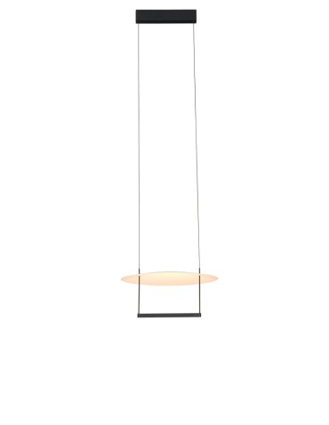 Azzardo PORTOFINO 42 Biały/Czarny 1xLED Designerska Lampa Wisząca AZ5636