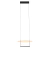 Azzardo PORTOFINO 42 Biały/Czarny 1xLED Designerska Lampa Wisząca AZ5636