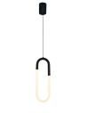 Azzardo NEXUS BK LED 3000K Czarny Mat/Biały Mat 1xLED Wisząca AZ5739