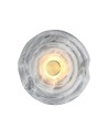 Azzardo NESTOR TOP 30 BRASS Dymiony Transparentny/Mosiądz Szczotkowany 1xLED Kinkiet Designerski AZ5830