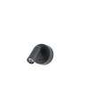 Azzardo LUGANO ROUND WALL BK 3000K Czarny Mat 1xLED Kinkiet do Czytania z Włącznikiem AZ5628