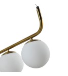 Light Prestige Lampa wisząca Alisa 3xE14 złota/biała LP-005/3L GD Light Prestige Lampa wisząca Alisa 3xE14 złota/biała LP-005/3L GD