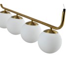 Lampy wiszące kule - Light Prestige Lampa wisząca Alisa 4xE14 złota/biała LP-005/4L GD - product 6