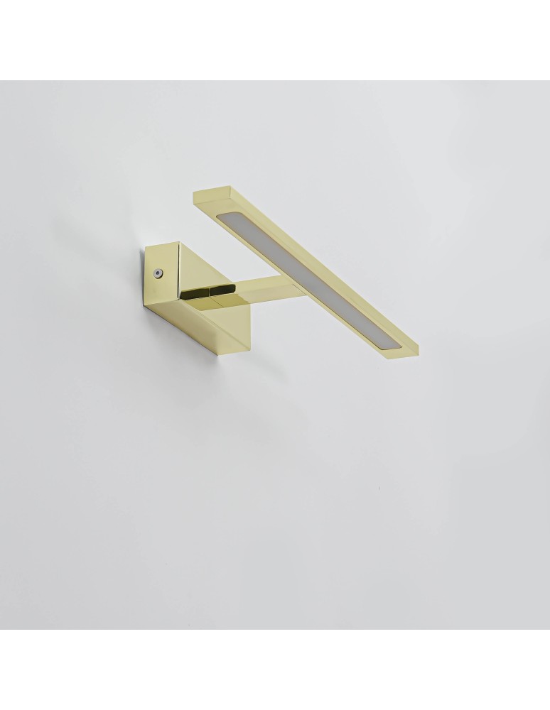 Light Prestige Kinkiet Isla średni CCT 1xLED złoty IP44 GS-LWB-12W GOLD CCT