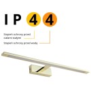 Light Prestige Kinkiet Isla duży CCT 1xLED złoty IP44 GS-LWB-20W GOLD CCT Light Prestige Kinkiet Isla duży CCT 1xLED złoty IP44 GS-LWB-20W GOLD CCT