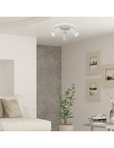 Light Prestige Plafon Parma 3xGU10 + 1xLED CCT biała LP-0612/3C Round WH - produkt 2