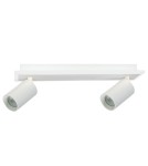 Lampy sufitowe regulowane - spoty - Light Prestige Spot Parma 2 2xGU10 + 1xLED CCT biały LP-0612/2WS WH - product 1