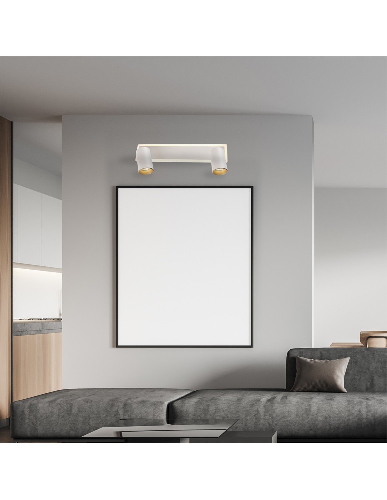 Light Prestige Spot Parma 2 2xGU10 + 1xLED CCT biały LP-0612/2WS WH