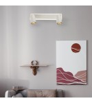 Lampy sufitowe regulowane - spoty - Light Prestige Spot Parma 2 2xGU10 + 1xLED CCT biały LP-0612/2WS WH - product 3