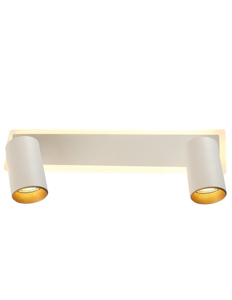 Light Prestige Spot Parma 2 2xGU10 + 1xLED CCT biały LP-0612/2WS WH