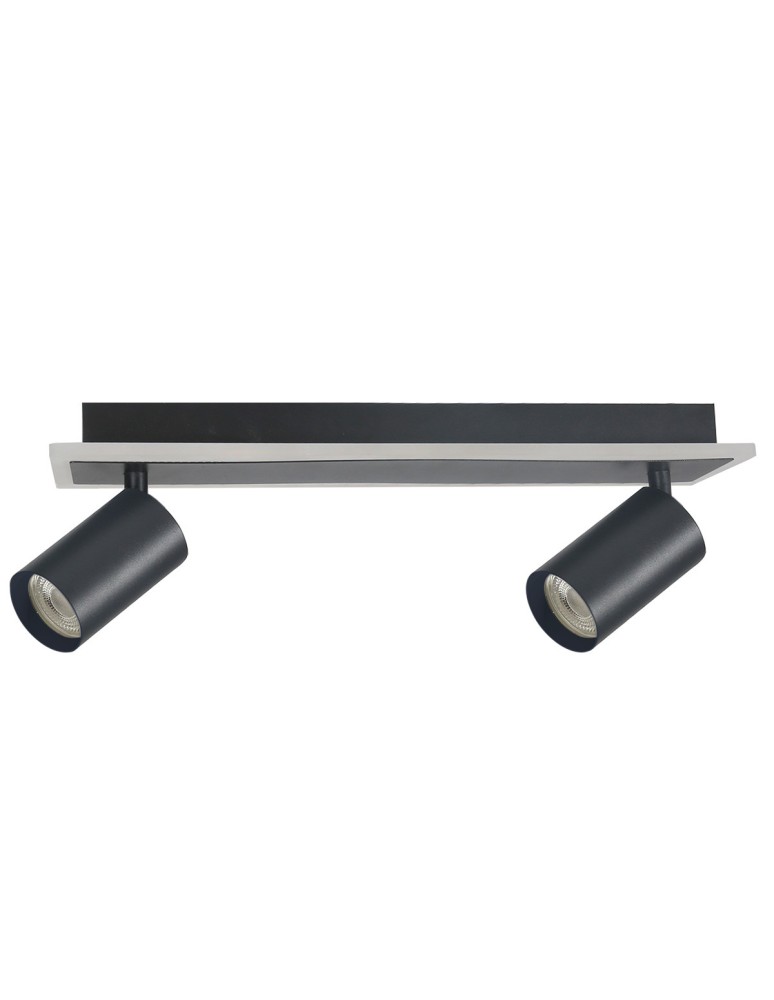 Light Prestige Spot Parma 2 2xGU10 + 1xLED CCT czarny LP-0612/2WS BK Light Prestige Spot Parma 2 2xGU10 + 1xLED CCT czarny LP-0612/2WS BK