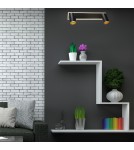 Light Prestige Spot Parma 2 2xGU10 + 1xLED CCT czarny LP-0612/2WS BK Light Prestige Spot Parma 2 2xGU10 + 1xLED CCT czarny LP-0612/2WS BK