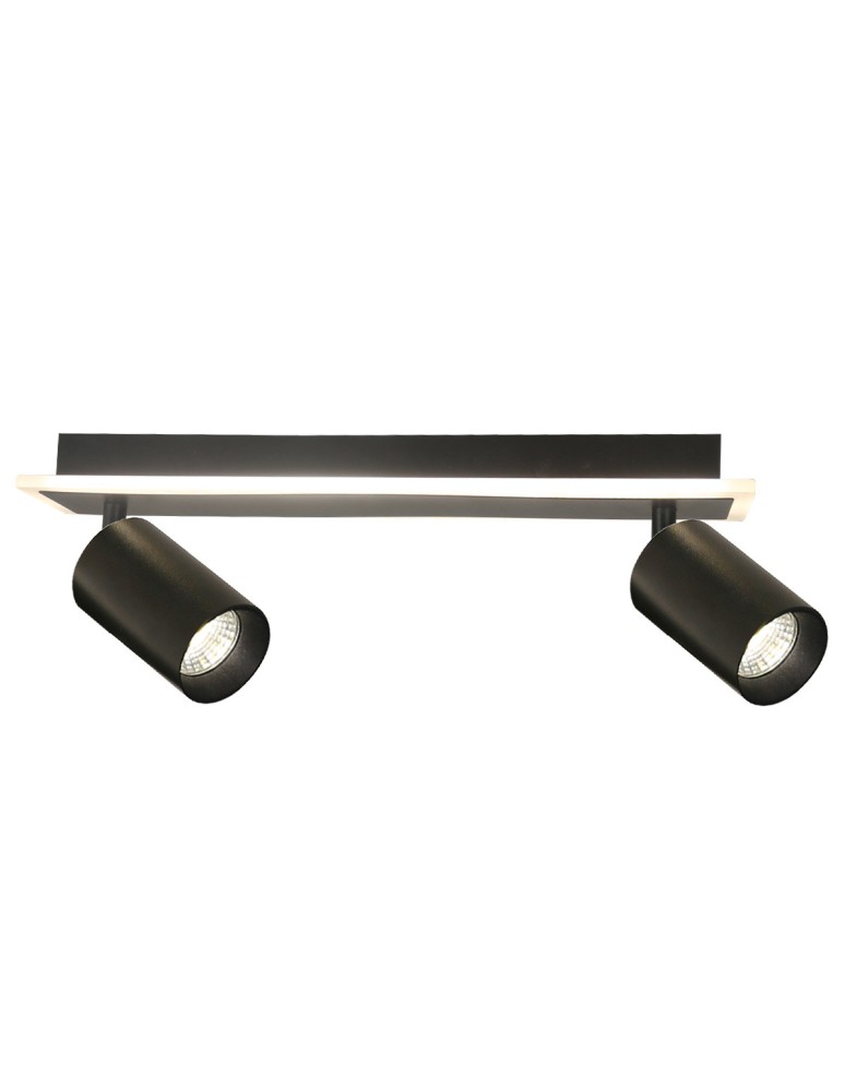 Light Prestige Spot Parma 2 2xGU10 + 1xLED CCT czarny LP-0612/2WS BK Light Prestige Spot Parma 2 2xGU10 + 1xLED CCT czarny LP-0612/2WS BK