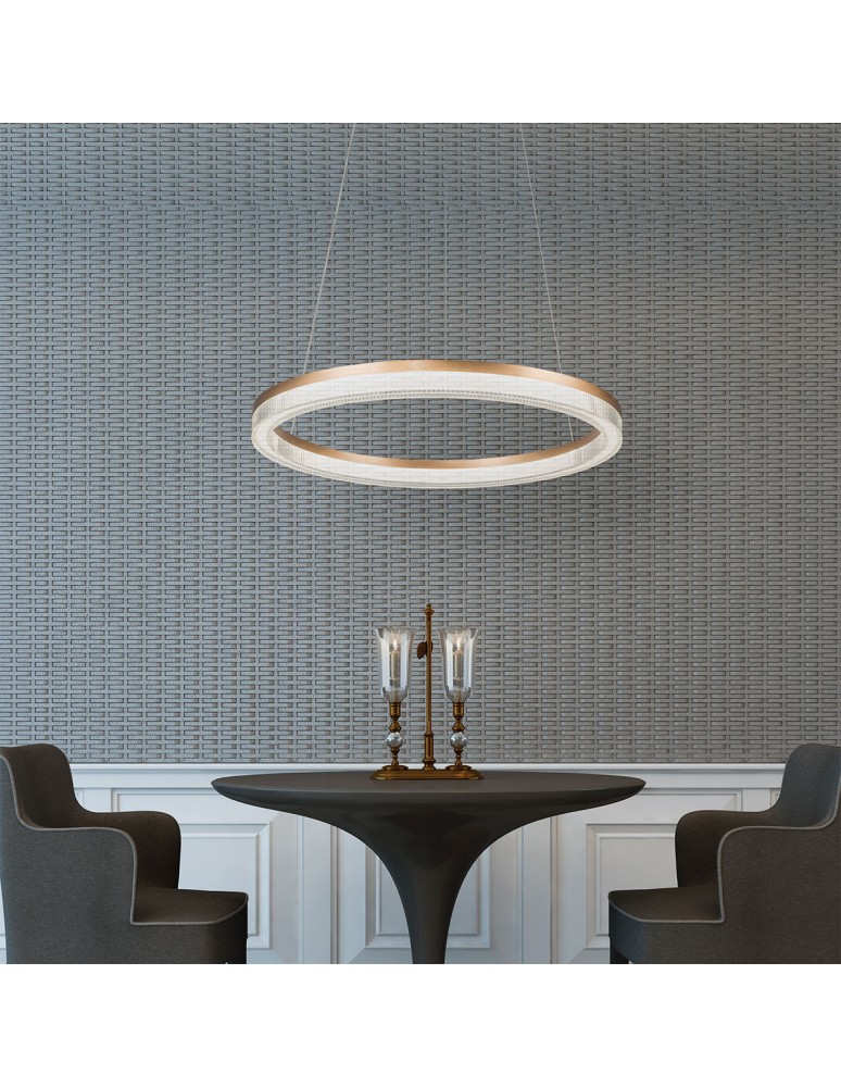 Light Prestige Lampa wisząca Midway Cristal mała triangle 1xLED LP-033/1P S GD Cristal Triangle Light Prestige Lampa wisząca Midway Cristal mała triangle 1xLED LP-033/1P S GD Cristal Triangle