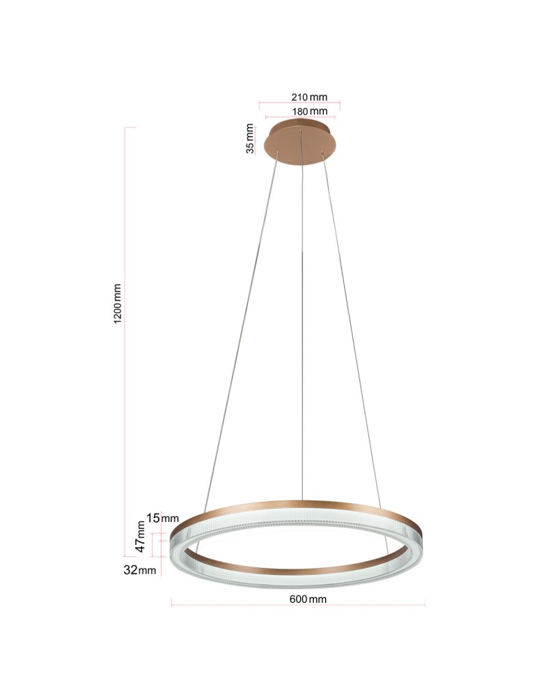Light Prestige Lampa wisząca Midway Cristal mała triangle 1xLED LP-033/1P S GD Cristal Triangle Light Prestige Lampa wisząca Midway Cristal mała triangle 1xLED LP-033/1P S GD Cristal Triangle