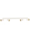Light Prestige Lampa sufitowa Perugia 4xGU10 + 1xLED biała LP-0703/4C WH