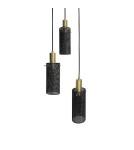 Light Prestige Lampa wisząca Tirana 3xE27 czarna LP-945/3P BK Light Prestige Lampa wisząca Tirana 3xE27 czarna LP-945/3P BK