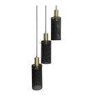 Light Prestige Lampa wisząca Tirana 3xE27 czarna LP-945/3P BK Light Prestige Lampa wisząca Tirana 3xE27 czarna LP-945/3P BK