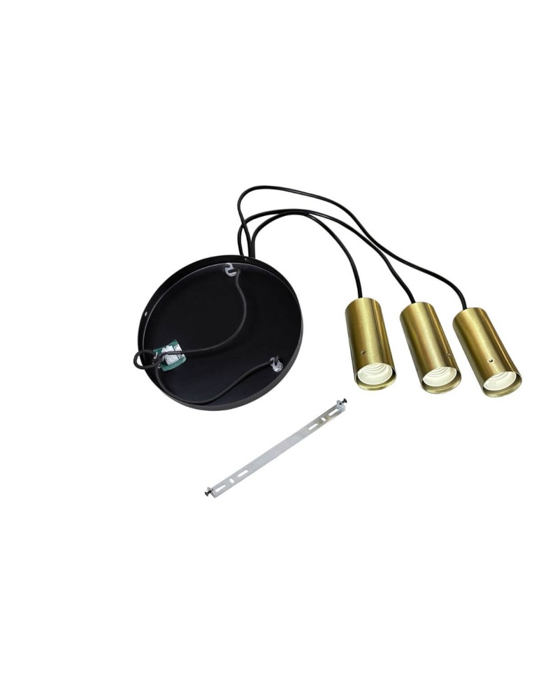 Light Prestige Lampa wisząca Tirana 3xE27 czarna LP-945/3P BK Light Prestige Lampa wisząca Tirana 3xE27 czarna LP-945/3P BK