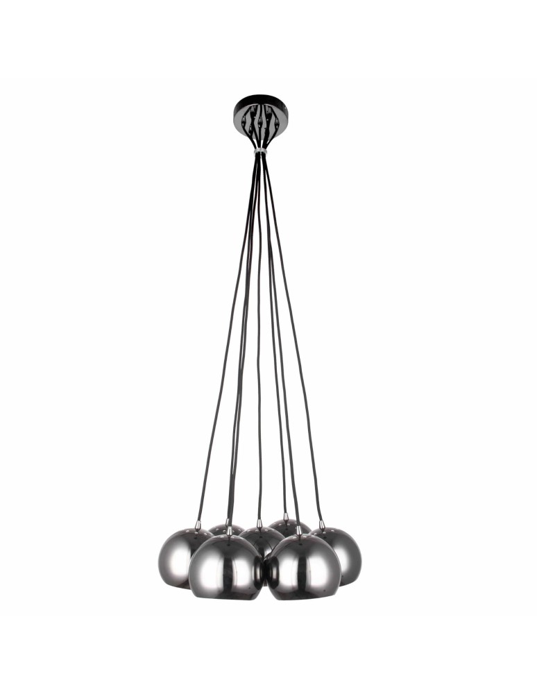Light Prestige Lampa wisząca Punto 7xE14 grafitowa LP-22872/7P