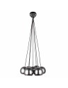Light Prestige Lampa wisząca Punto 7xE14 grafitowa LP-22872/7P