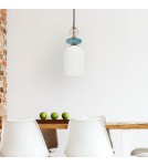 Light Prestige Lampa wisząca Tropea 1xE27 biała, średnia LP-2004/1P M WH Light Prestige Lampa wisząca Tropea 1xE27 biała, średnia LP-2004/1P M WH