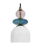 Light Prestige Lampa wisząca Tropea 1xE27 biała, średnia LP-2004/1P M WH Light Prestige Lampa wisząca Tropea 1xE27 biała, średnia LP-2004/1P M WH