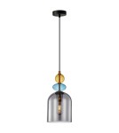 Light Prestige Lampa wisząca Tropea 1xE27 dymna, średnia LP-2004/1P M SM Light Prestige Lampa wisząca Tropea 1xE27 dymna, średnia LP-2004/1P M SM