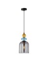 Light Prestige Lampa wisząca Tropea 1xE27 dymna, średnia LP-2004/1P M SM