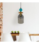 Light Prestige Lampa wisząca Tropea 1xE27 dymna, średnia LP-2004/1P M SM Light Prestige Lampa wisząca Tropea 1xE27 dymna, średnia LP-2004/1P M SM