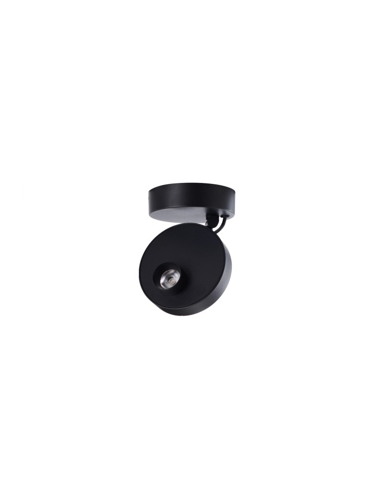 Azzardo ISEO TOP BK Czarny Mat 1xLED Sufitowa/Reflektor Regulowana AZ5633