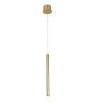 Lampy wiszące rurki - Azzardo ILIOS 1 Wisząca GO Złoty Połysk 1xLED AZ5742 - product 1