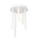 Lampy sufitowe nowoczesne - Azzardo ILIOS 5 Sufitowa 3-STEP DIMM WH Biały 8xLED 3 Tryby Jasności Rurki Sople AZ5752 - product 1