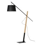 Lampy podłogowe łamane - Azzardo GARDA Podłogowa BK Czarny 1xE27 Regulacja Wysokości AZ5643 - product 1