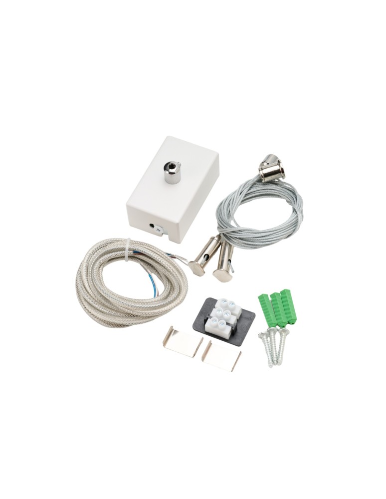 Azzardo LINELIO ACCESSORY WH Biały Zawiesie Długie do Lampy AZ5673